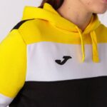 Joma 82P4R2309 أسود أصفر أبيض طاقم سترة مقنعين رابعا نحيف - Image 6