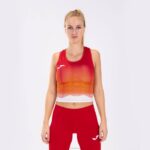Joma 82P4R2315 أحمر أبيض أصفر النخبة أعلى الخزان السابع نحيف - Image 4
