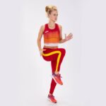 Joma 82P4R2315 أحمر أبيض أصفر النخبة أعلى الخزان السابع نحيف - Image 6