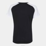 Joma 82P4R2329 أسود أبيض قميص بأكمام قصيرة أكاديمية رابعا نحيف - Image 7