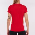 Joma 82P4R2355 أحمر أبيض أصفر قميص قصير الأكمام النخبة السابع نحيف - Image 3