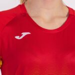 Joma 82P4R2355 أحمر أبيض أصفر قميص قصير الأكمام النخبة السابع نحيف - Image 5