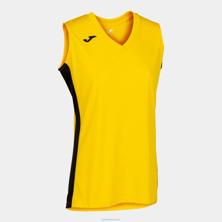 joma_82p4r2357_d8a3d8b5d981d8b1_d8a3d8b3d988d8af_d8aad98a_d8b4d98ad8b1d8aa_d8a8d984d8a7_d8a3d983d985d8a7d985_d983d8a7d986d8b4d8.jpg Joma 82P4R2357 أصفر أسود تي شيرت بلا أكمام كانشا الثالث نحيف - Image 1