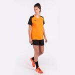 Joma 82P4R2369 برتقالي أسود قميص بأكمام قصيرة أكاديمية رابعا نحيف - Image 6