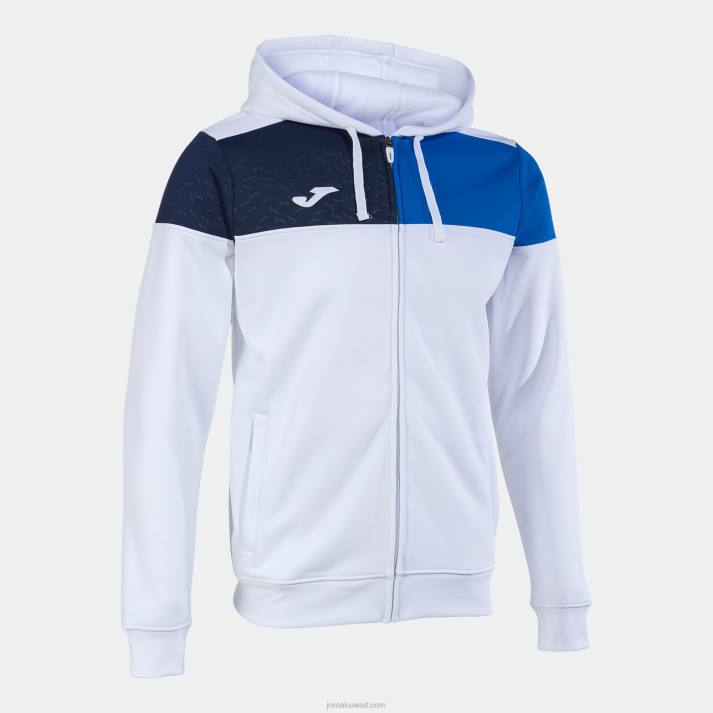 joma_82p4r238_d8a7d984d8a3d8a8d98ad8b6_d8a7d984d8a3d8b2d8b1d982_d8a7d984d985d984d983d98a_d8a7d984d8a3d8b2d8b1d982_d8a7d984d8af.jpg Joma 82P4R238 الأبيض الأزرق الملكي الأزرق الداكن طاقم سترة مقنعين v رجال - Image 1