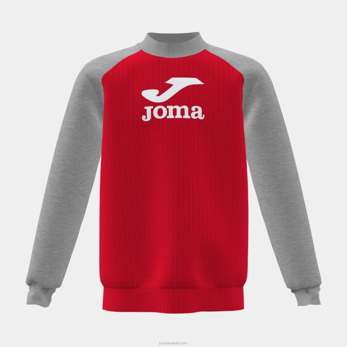 joma_82p4r2764_d985d8b2d98ad8ac_d8a3d8add985d8b1_d8b1d985d8a7d8afd98a_d982d985d98ad8b5_d985d986_d8a7d984d986d988d8b9_d8a7d984d8.jpg Joma 82P4R2764 مزيج أحمر رمادي قميص من النوع الثقيل صبي الأسد - Image 1