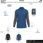 Joma 82P4R2876 أزرق رمادي غامق مستكشف المطر رجال - Image 5