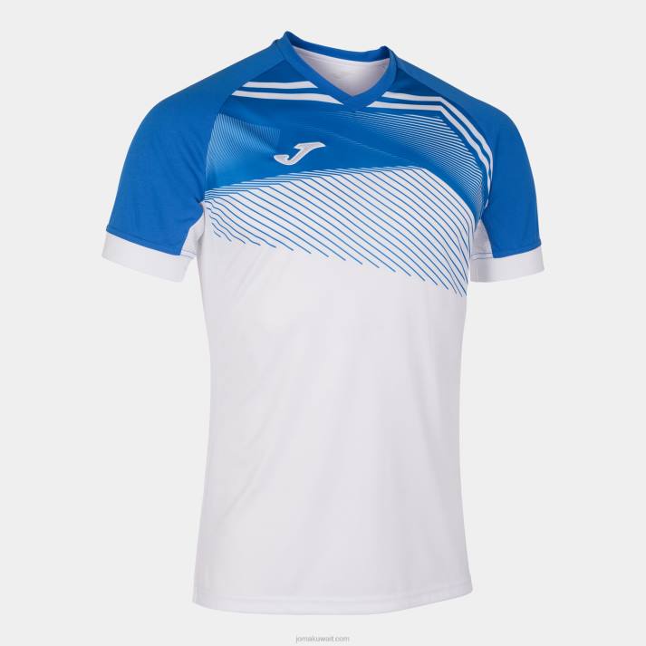 joma_82p4r2878_d8a3d8a8d98ad8b6_d8a3d8b2d8b1d982_d985d984d983d98a_d982d985d98ad8b5_d8a8d8a3d983d985d8a7d985_d982d8b5d98ad8b1d8.jpg Joma 82P4R2878 أبيض أزرق ملكي قميص بأكمام قصيرة سوبر نوفا الثاني رجال - Image 1