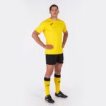 Joma 82P4R2973 أصفر قميص قصير الأكمام قوي رجال - Image 4