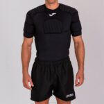 Joma 82P4R2991 أسود قميص قصير الأكمام protec رجال - Image 2