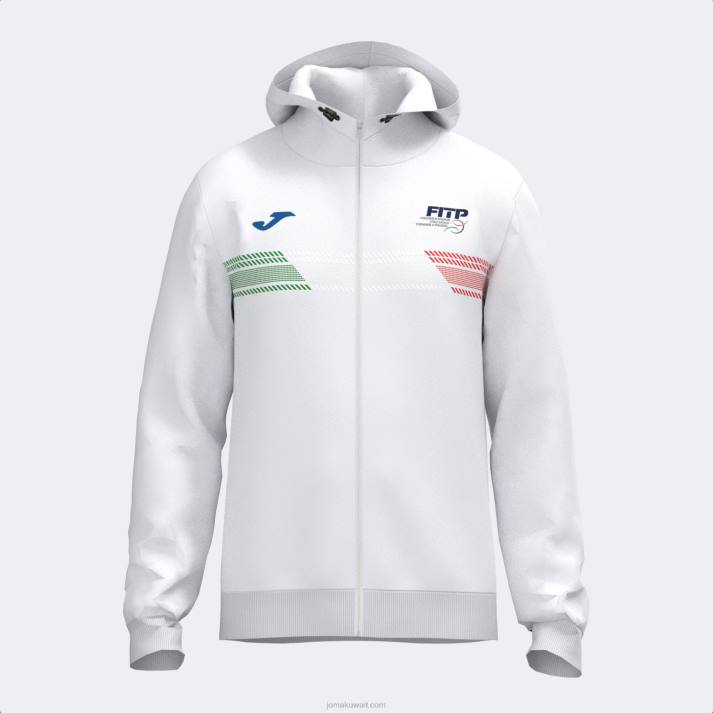 joma_82p4r3016_d8a3d8a8d98ad8b6_d8a7d984d8a7d8aad8add8a7d8af_d8a7d984d8a7d98ad8b7d8a7d984d98ad8a9_d984d984d8aad986d8b3_d988d8a.jpg Joma 82P4R3016 أبيض الاتحاد الايطالية للتنس والبديل سترة مقنعين - Image 1