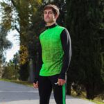 Joma 82P4R3025 أسود أخضر نيون قميص من النوع الثقيل النخبة الثامن رجال - Image 3