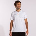 Joma 82P4R3026 رمادي قميص بولو قصير الأكمام التحدي رجال - Image 3