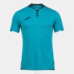 Joma 82P4R3028 الفلورسنت الفيروز الأزرق الداكن قميص بأكمام قصيرة ذهبي رابعا رجال - Image 14