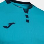 Joma 82P4R3028 الفلورسنت الفيروز الأزرق الداكن قميص بأكمام قصيرة ذهبي رابعا رجال - Image 5