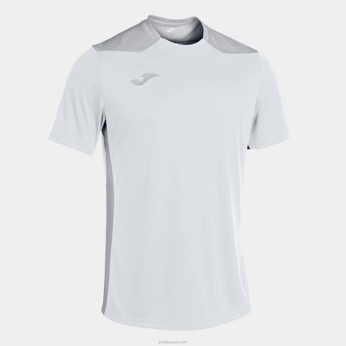 joma_82p4r3032_d8a7d8a8d98ad8b6_d8b1d985d8a7d8afd98a_d8a8d8b7d988d984d8a9_d982d985d98ad8b5_d982d8b5d98ad8b1_d8a7d984d8a3d983d9.jpg Joma 82P4R3032 ابيض رمادي بطولة قميص قصير الأكمام سادسا رجال - Image 1