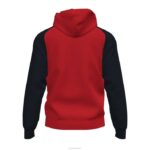 Joma 82P4R3035 أحمر أسود أكاديمية جاكيت مقنع رابعًا رجال - Image 2
