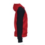 Joma 82P4R3035 أحمر أسود أكاديمية جاكيت مقنع رابعًا رجال - Image 4