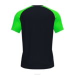 Joma 82P4R3044 أسود أخضر نيون قميص بأكمام قصيرة أكاديمية رابعا رجال - Image 2