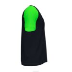 Joma 82P4R3044 أسود أخضر نيون قميص بأكمام قصيرة أكاديمية رابعا رجال - Image 4