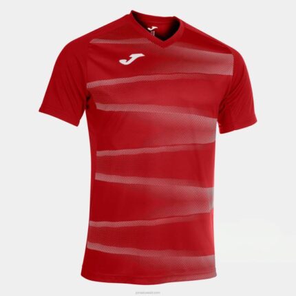 Joma 82P4R3046 أحمر قميص قصير الأكمام grafity الثاني رجال