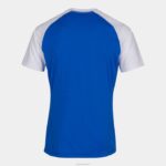 Joma 82P4R3047 أزرق ملكي أبيض قميص قصير الأكمام للعمل الجماعي رجال - Image 2