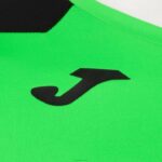Joma 82P4R3049 نيون أخضر أسود قميص قصير الأكمام سجل الثاني رجال - Image 3