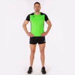 Joma 82P4R3049 نيون أخضر أسود قميص قصير الأكمام سجل الثاني رجال - Image 5