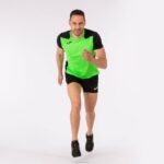 Joma 82P4R3049 نيون أخضر أسود قميص قصير الأكمام سجل الثاني رجال - Image 8