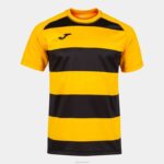 Joma 82P4R3057 العنبر الأسود قميص قصير الأكمام prorugby الثاني رجال - Image 4