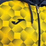 Joma 82P4R3063 الأزرق الداكن والأصفر سترة سوبرنوفا مقنعين III رجال - Image 4