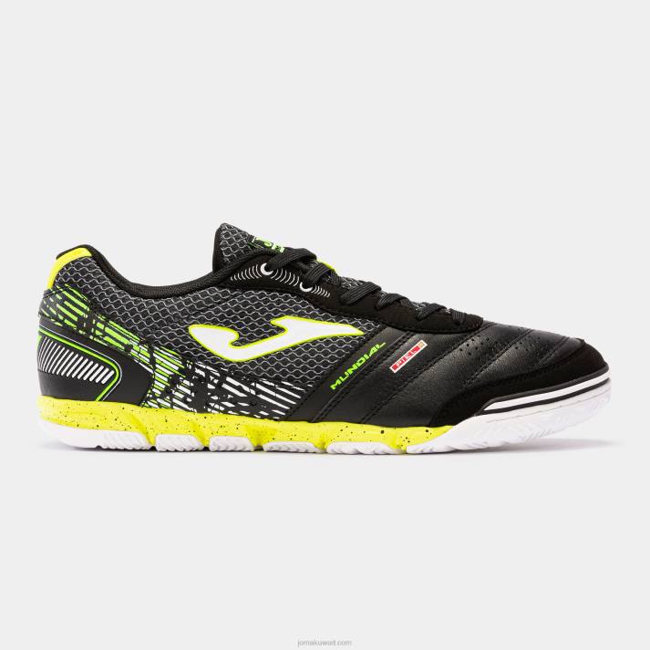 joma_82p4r306_d8a3d8b3d988d8af_d8a3d8add8b0d98ad8a9_d983d8b1d8a9_d8a7d984d8b5d8a7d984d8a7d8aa_d985d988d986d8afd98ad8a7d984_22_d.jpg Joma 82P4R306 أسود أحذية كرة الصالات مونديال 22 داخلي - Image 1