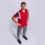 Joma 82P4R3079 أحمر قميص بولو بأكمام قصيرة كونفورت III رجال - Image 6