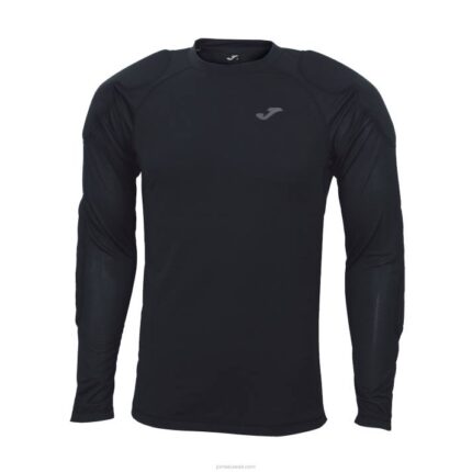 Joma 82P4R3084 أسود قميص طويل الأكمام protec رجال