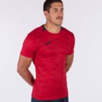 Joma 82P4R3087 أحمر قميص قصير الأكمام myskin الثاني رجال - Image 11