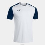 Joma 82P4R3094 أبيض كحلي قميص بأكمام قصيرة أكاديمية رابعا رجال