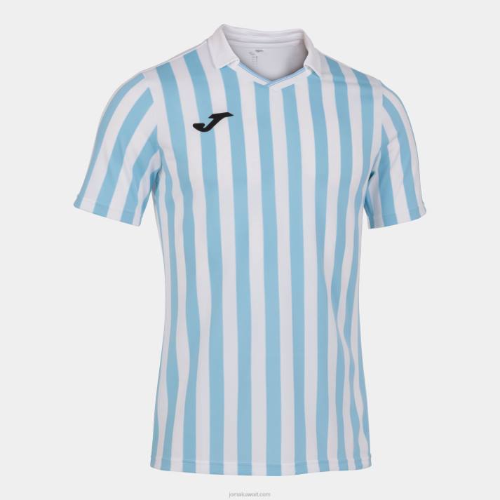 joma_82p4r3096_d8a3d8a8d98ad8b6_d8a7d984d8b3d985d8a7d8a1_d8a7d984d8b2d8b1d982d8a7d8a1_d982d985d98ad8b5_d8a8d8a3d983d985d8a7d98.jpg Joma 82P4R3096 أبيض السماء الزرقاء قميص بأكمام قصيرة copa ii رجال - Image 1