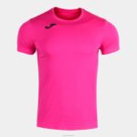 Joma 82P4R30 الفلورسنت الوردي قميص قصير الأكمام سجل الثاني رجال