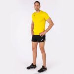 Joma 82P4R3101 أصفر قميص قصير الأكمام سجل الثاني رجال - Image 6