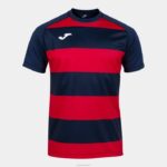 Joma 82P4R3108 الأزرق الداكن الأحمر قميص قصير الأكمام prorugby الثاني رجال - Image 4