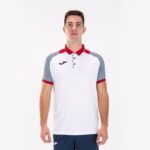 Joma 82P4R3129 أبيض كحلي قميص بولو قصير الأكمام أساسي الثاني رجال - Image 2
