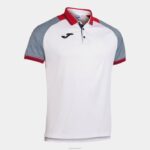Joma 82P4R3129 أبيض كحلي قميص بولو قصير الأكمام أساسي الثاني رجال