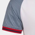 Joma 82P4R3129 أبيض كحلي قميص بولو قصير الأكمام أساسي الثاني رجال - Image 8