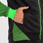 Joma 82P4R3135 أسود أخضر نيون سترة أساسية ثانيا رجال - Image 6