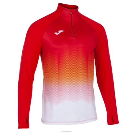 Joma 82P4R3140 أحمر أبيض أصفر قميص من النوع الثقيل النخبة السابع رجال
