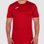 Joma 82P4R3141 احمر ابيض قميص كوزنسا بأكمام قصيرة رجال - Image 2