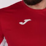 Joma 82P4R3141 احمر ابيض قميص كوزنسا بأكمام قصيرة رجال - Image 4