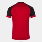 Joma 82P4R3161 أحمر أسود قميص بأكمام قصيرة سوبر نوفا الثاني رجال - Image 2