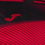 Joma 82P4R3161 أحمر أسود قميص بأكمام قصيرة سوبر نوفا الثاني رجال - Image 3