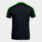 Joma 82P4R3177 أسود أخضر نيون قميص البطولة البيئية قصيرة الأكمام رجال - Image 2